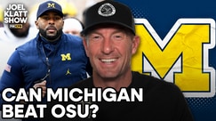 Can Michigan beat Ohio State for a fifth time to get into the CFP? 👀 Joel Klatt Show