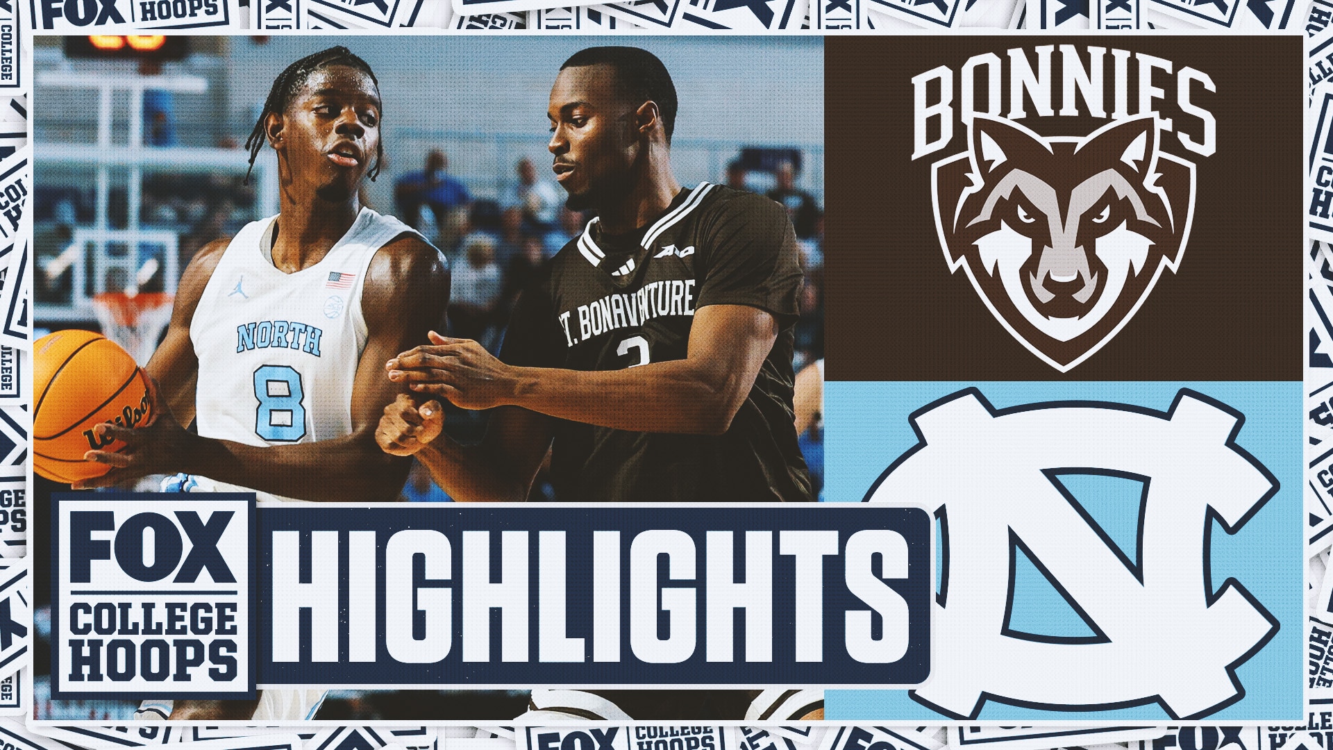 St. Bonaventure Bonnies vs. No. 16 North Carolina Tar Heels Highlights | FOX College Hoops