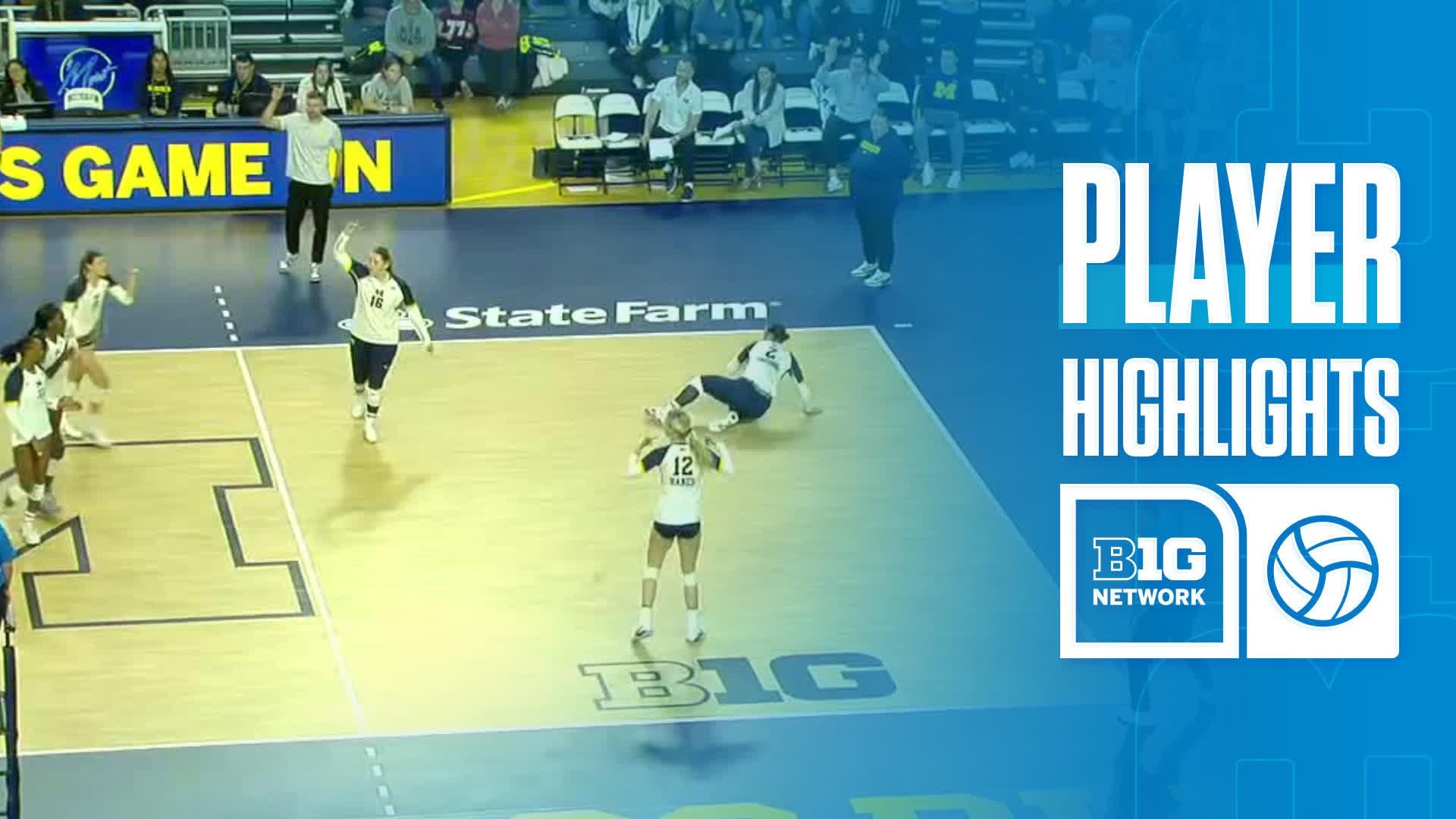 Cheridyn Leverette vs. Michigan - Game Highlights