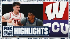 Wisconsin Badgers vs. TCU Horned Frogs Highlights | FOX College Hoops
