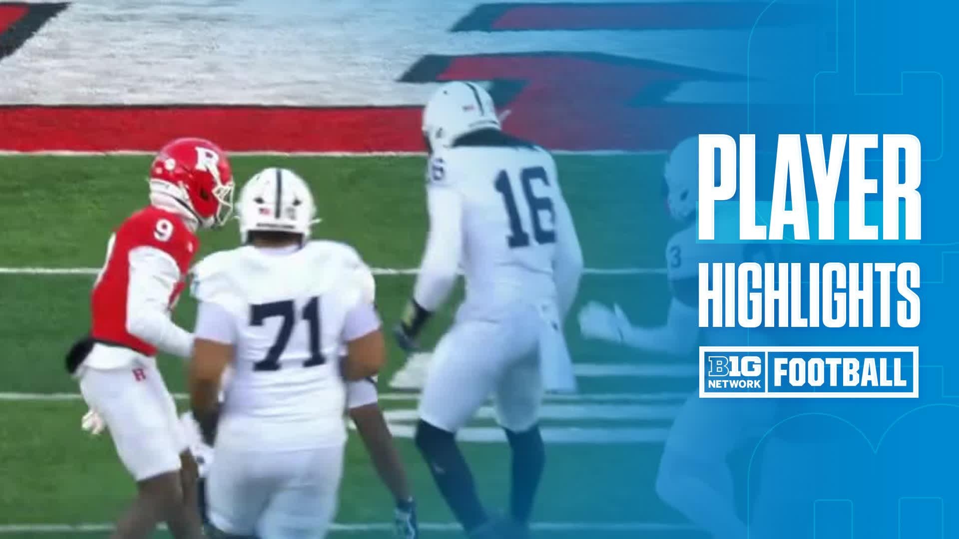 Kaytron Allen vs. Rutgers Scarlet Knights - Game Highlights