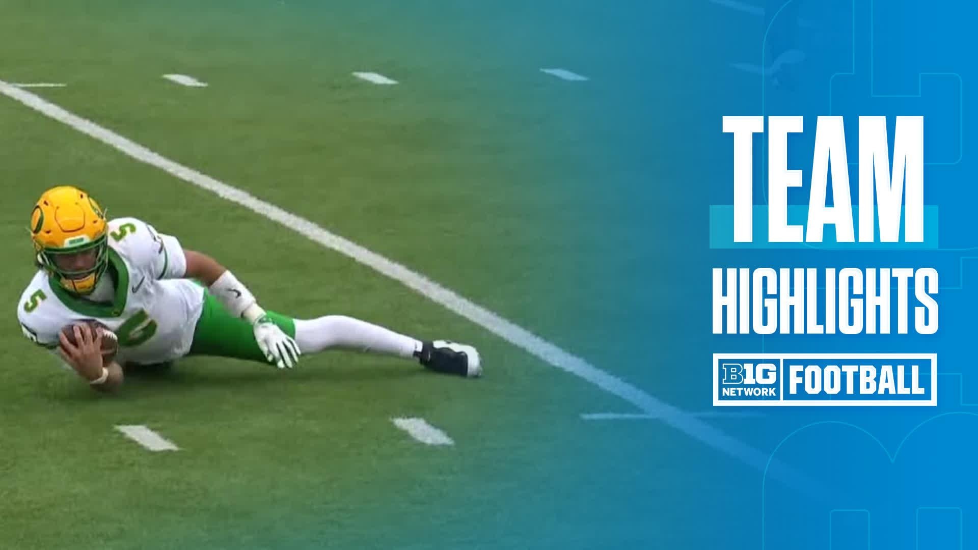 Washington Top Defensive Plays vs Oregon