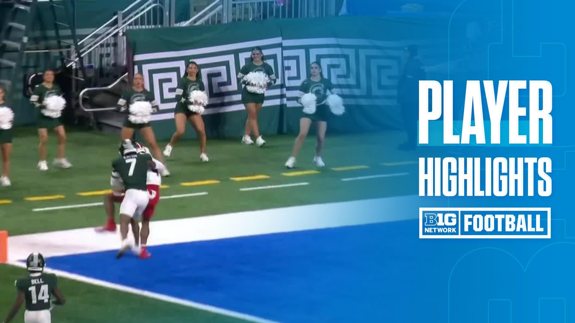 Malik Washington vs. Michigan State Spartans - Game Highlights