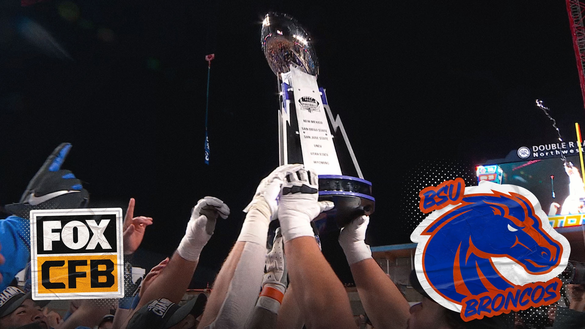 Boise State Broncos Full 2025 Mountain West Championship Ceremony | FOX College Football