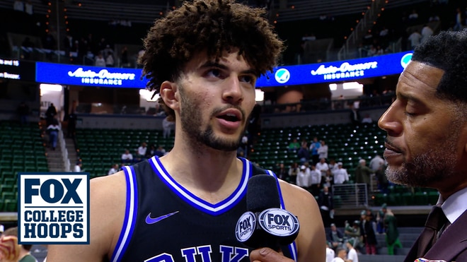 'We're nine deep" 😤 Cameron Boozer & Jon Scheyer breakdown BIG road win against Michigan State