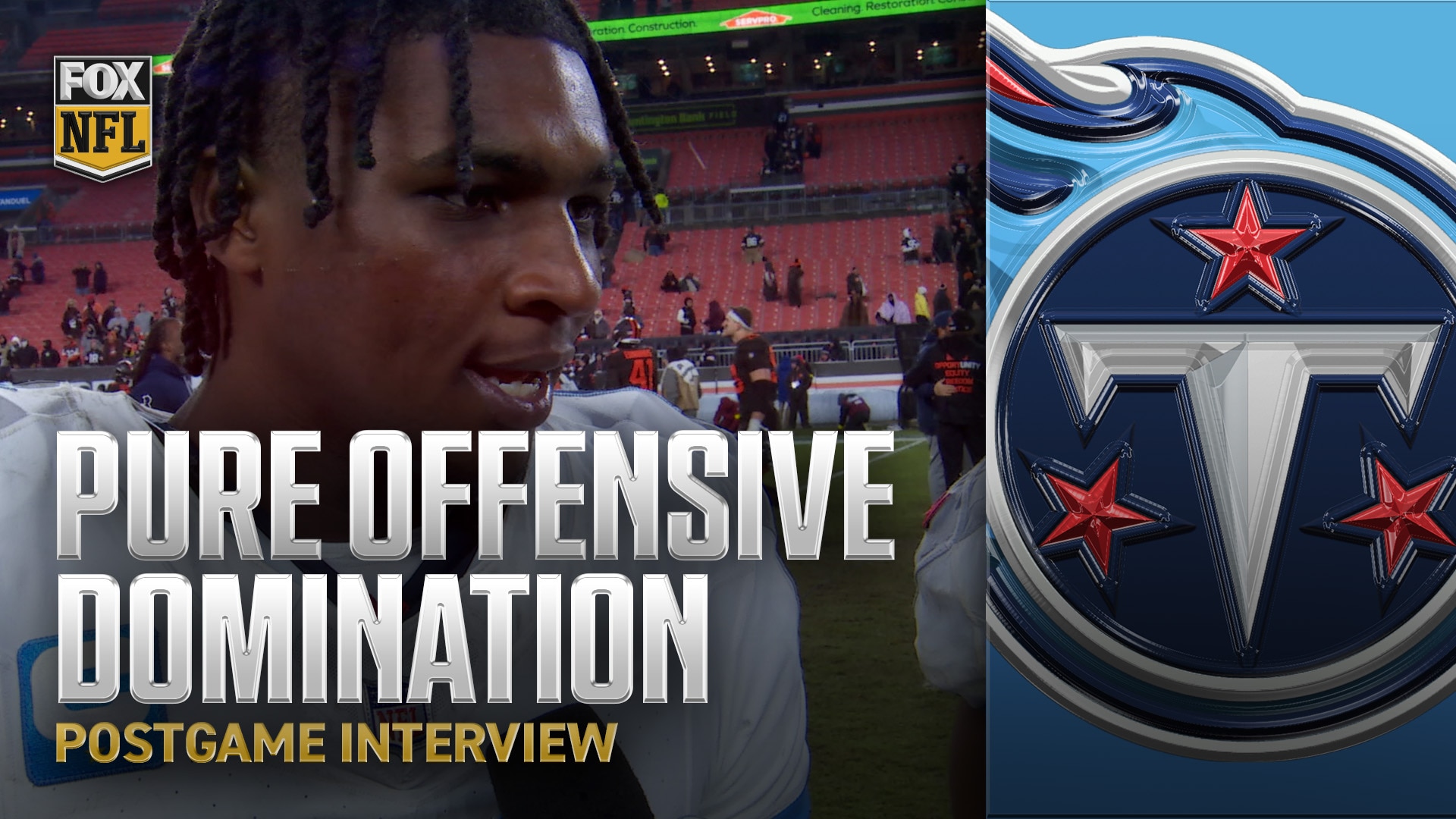 Cam Ward praises run game as offense ERUPTS for season-best points in win over Browns