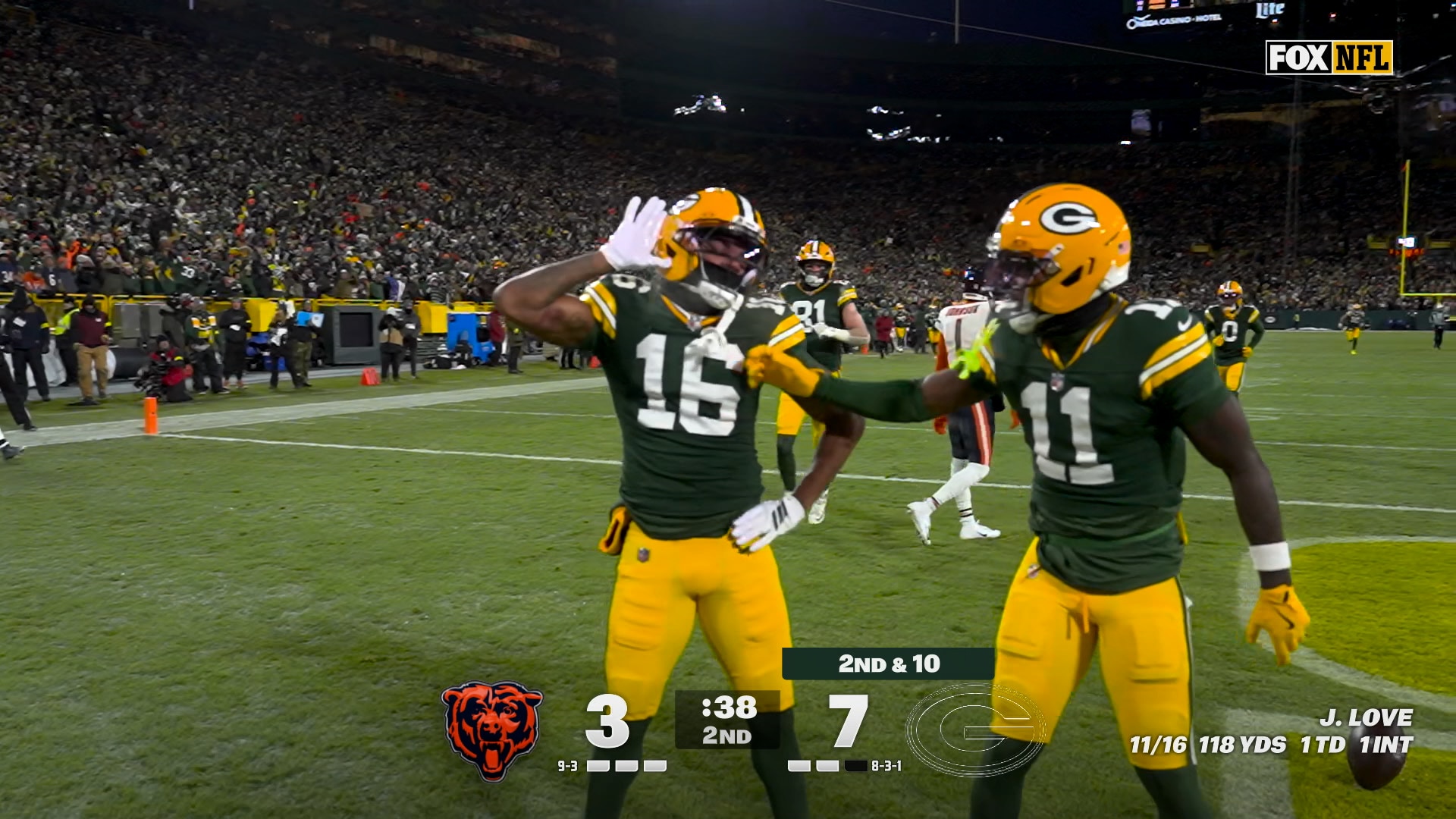 Packers' Jordan Love connects with Bo Melton for a 45-yard touchdown | NFL Highlights