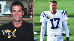 Tom Brady on Phillip Rivers' return: 'Who retires and un-retires and out of retirement?' 😅 | The Herd