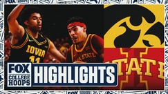 Iowa Hawkeyes vs. No. 4 Iowa State Cyclones Highlights | FOX College Hoops