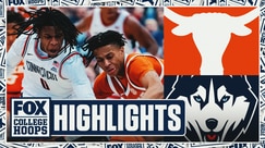 Texas Longhorns vs. No. 5 UConn Huskies Highlights | FOX College Hoops
