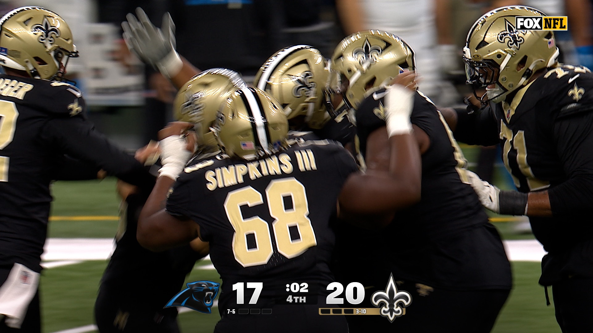 Charlie Smyth drills 47-yard field goal to give Saints win over Panthers | NFL Highlights