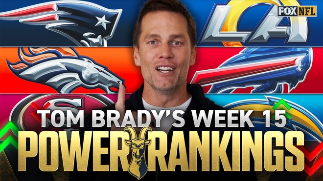 Tom Brady's Week 15 Power Rankings 🚨