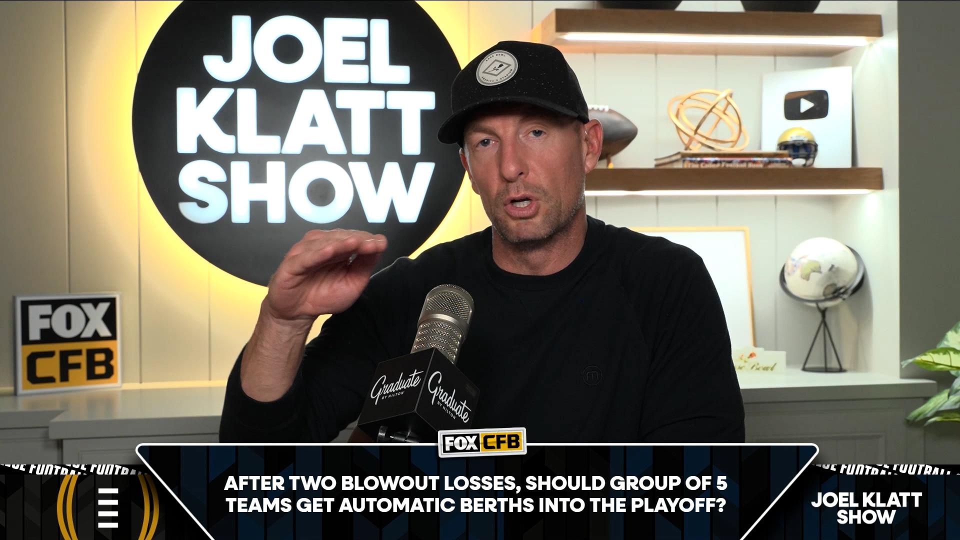 Should Group of 5 Teams get automatic bids to CFP? Joel Klatt thinks they shouldn't