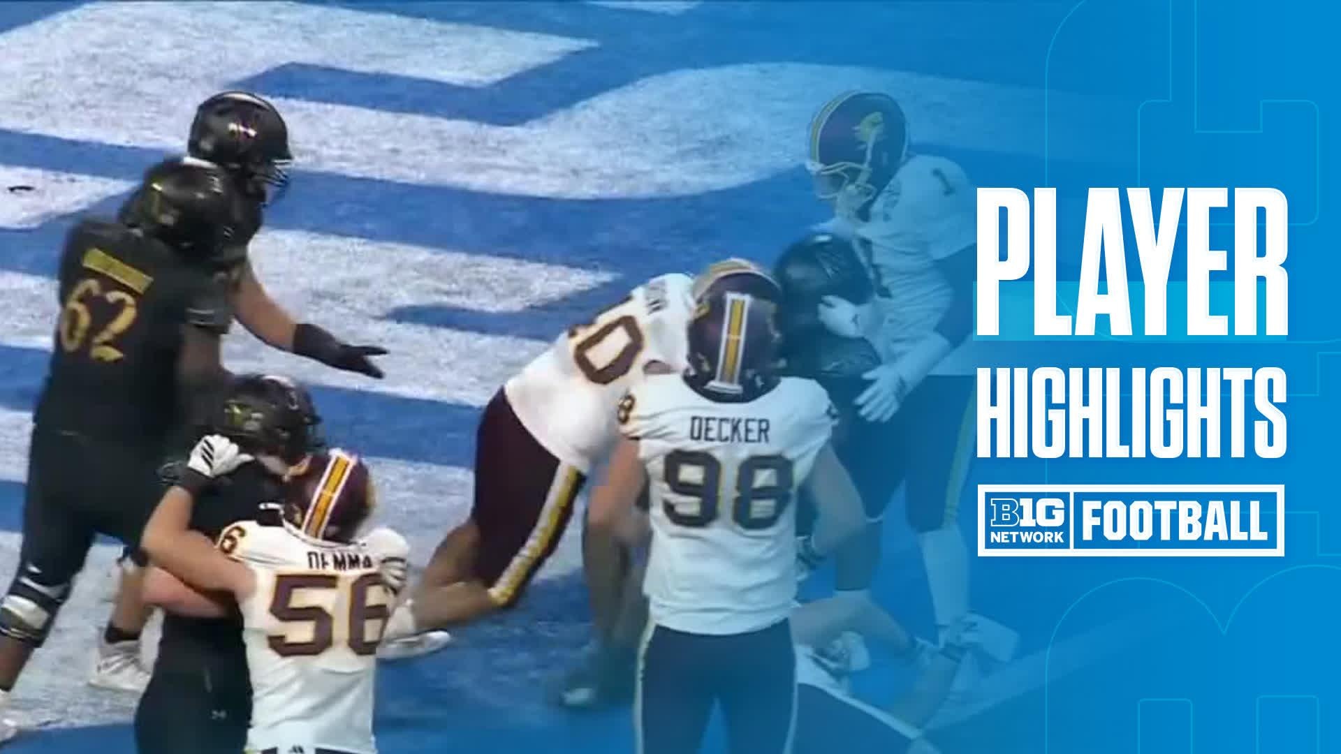 Caleb Komolafe vs. Central Michigan Chippewas - Game Highlights