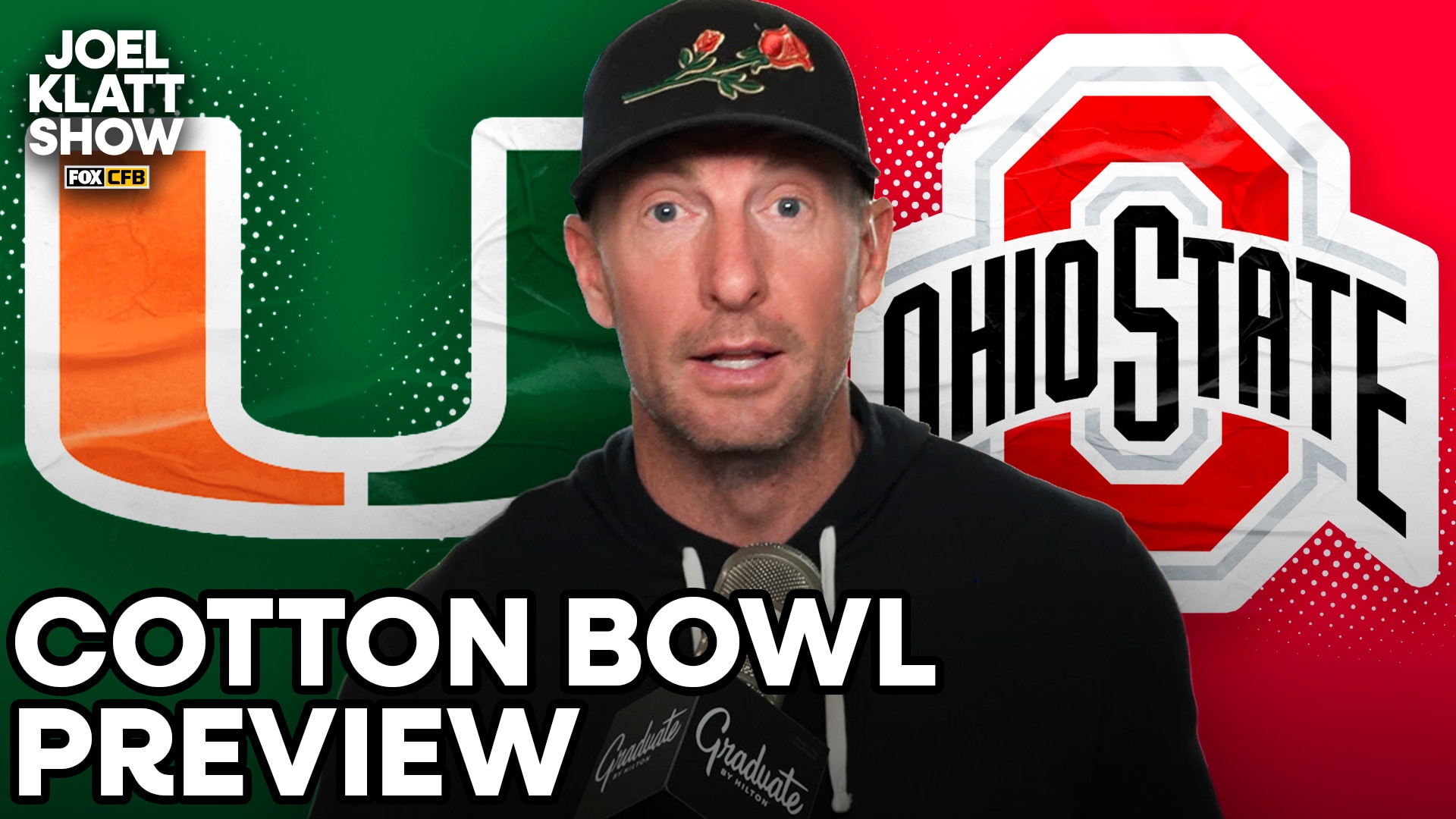 Joel Klatt Previews No. 10 Miami Hurricanes vs. No. 2 Ohio State Buckeyes