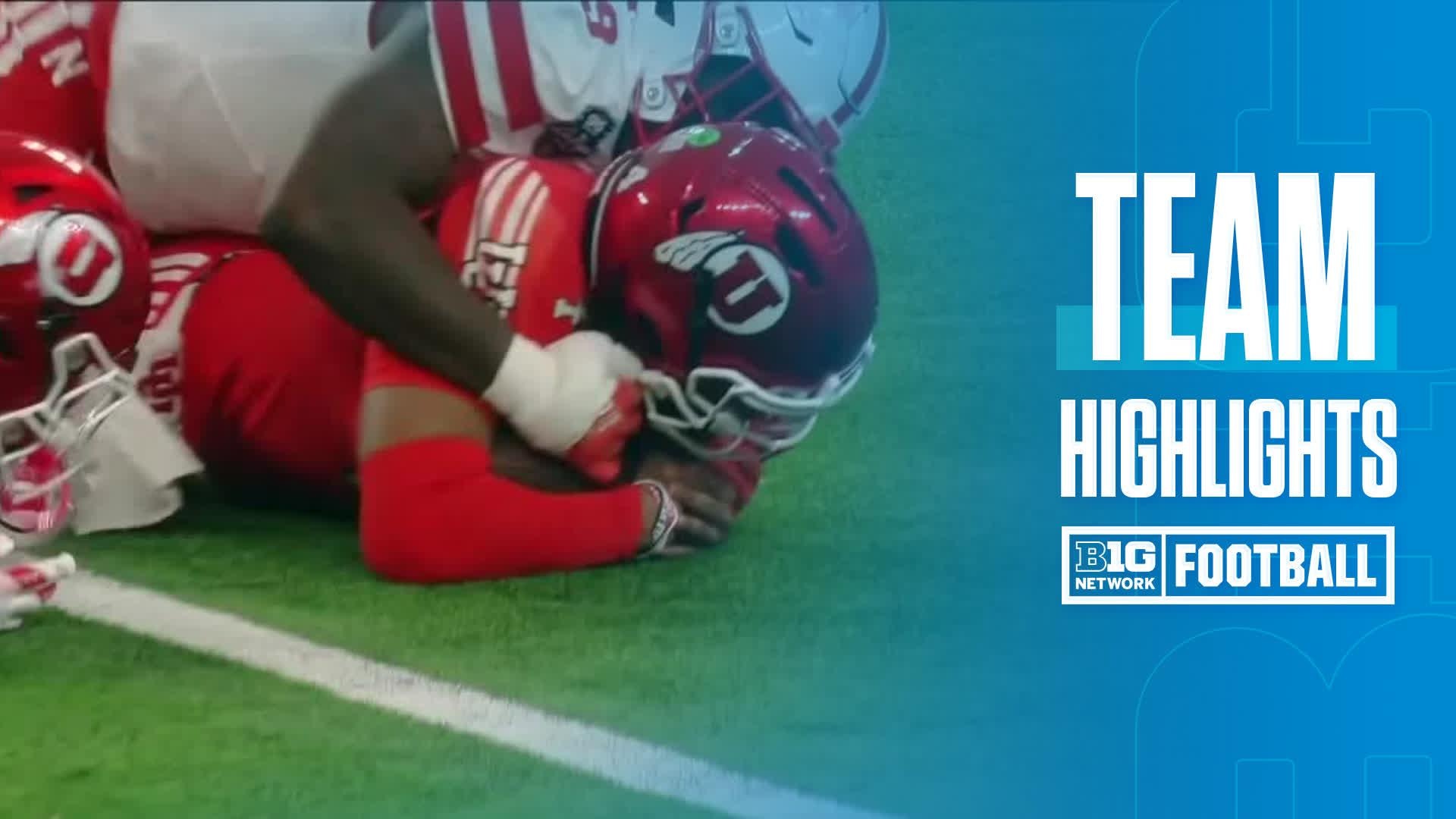 Nebraska Top Defensive Plays vs Utah