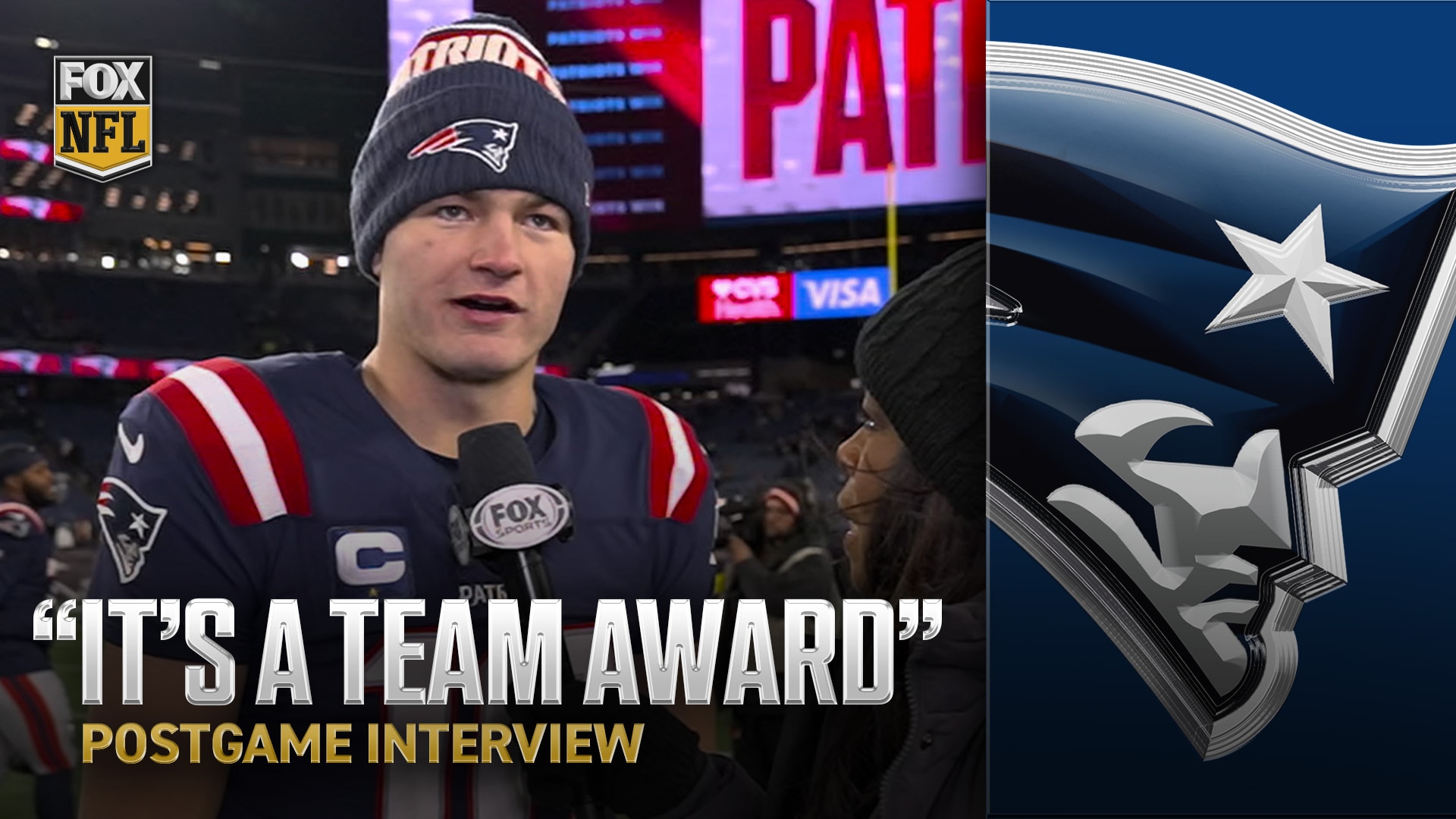 Drake Maye on potentially winning the AP NFL MVP Award: 'It's a Team award' | NFL on FOX