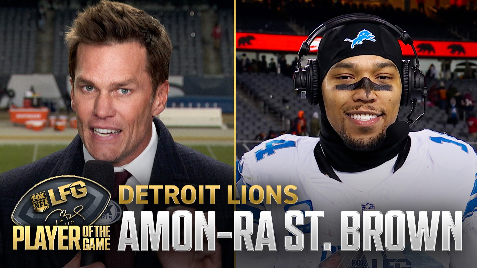 Tom Brady’s LFG Player of the Game: Lions WR Amon-Ra St. Brown 🏆 Week 18 DIGITAL EXCLUSIVE