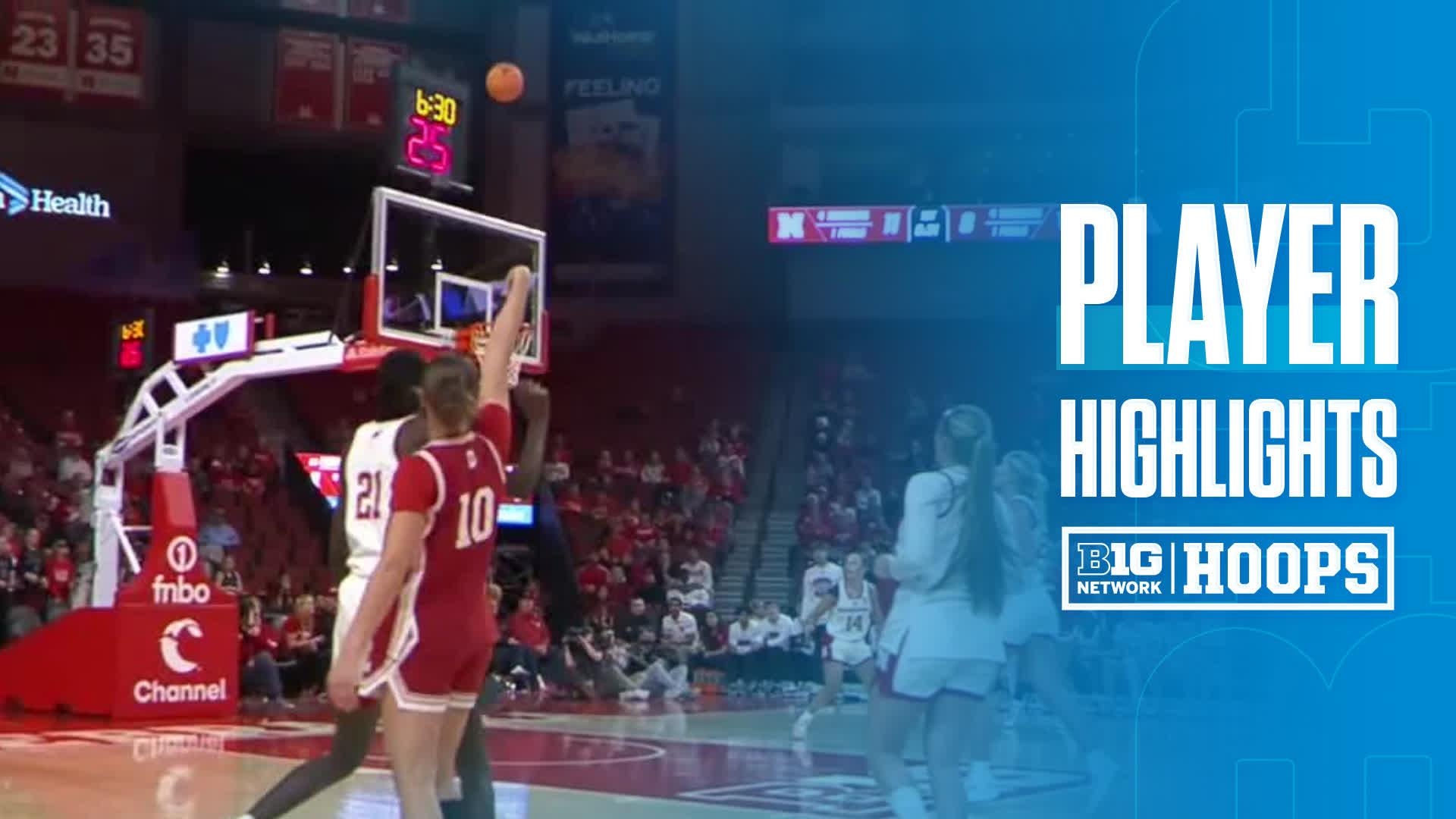 Shay Ciezki vs. Nebraska - Game Highlights