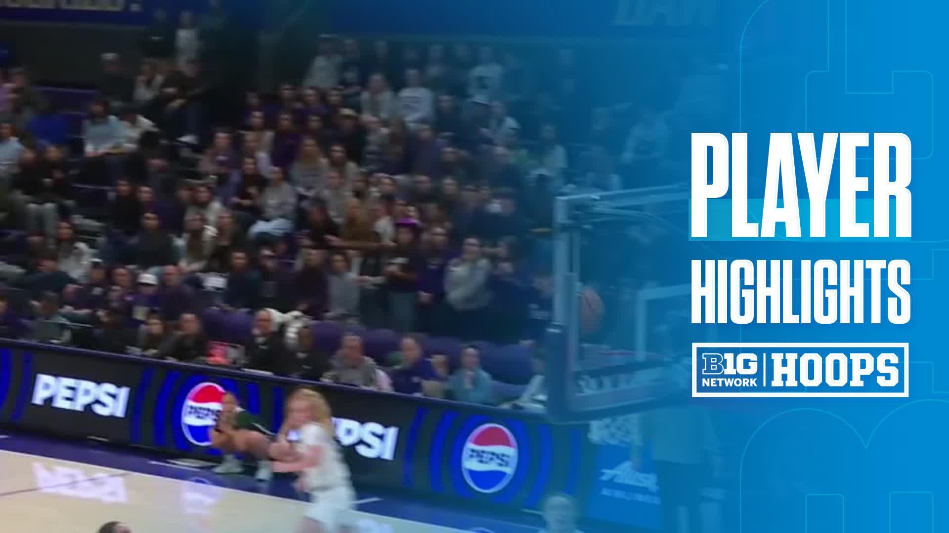 Elle Ladine vs. Michigan State - Game Highlights