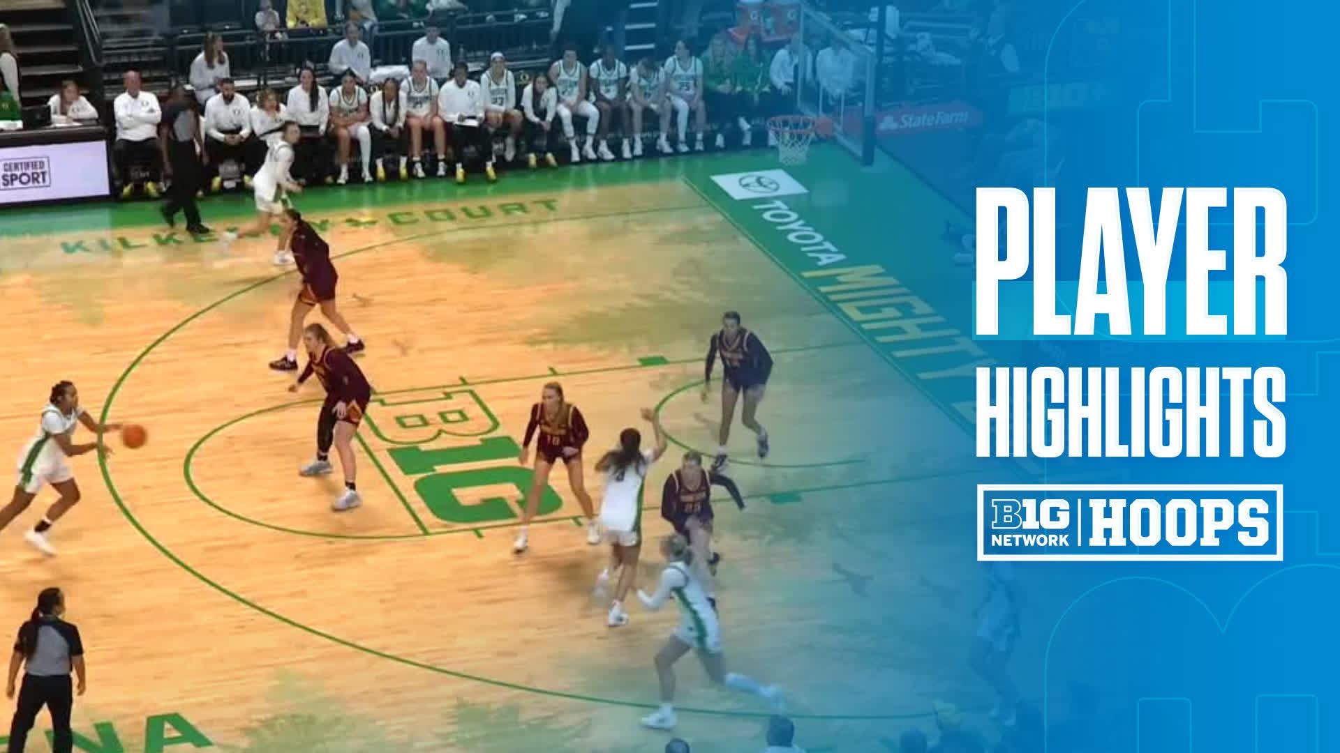 Ari Long Highlights vs. Minnesota | Oregon - 01/21/2026