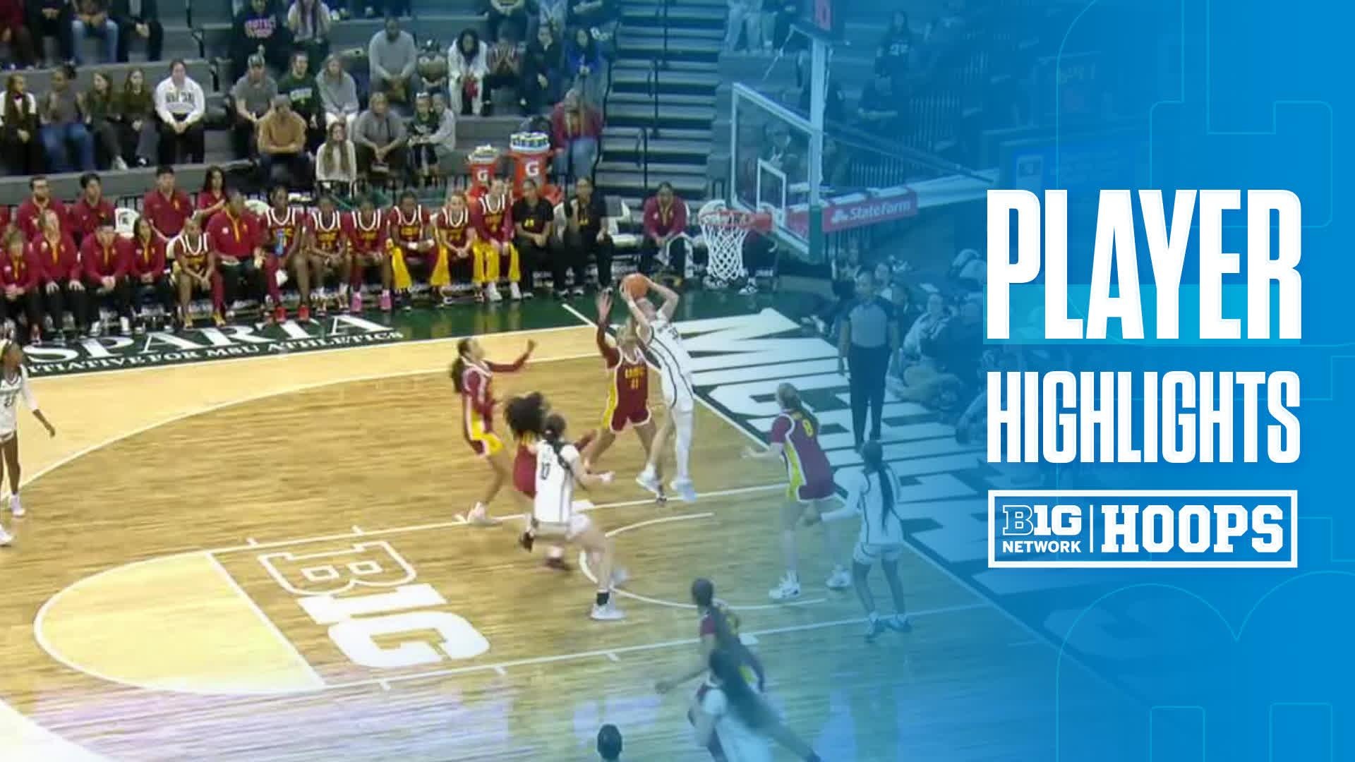 Kennedy Blair Highlights vs. Southern California | Michigan State - 01/22/2026