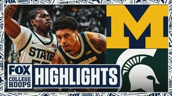 No. 3 Michigan Wolverines vs. No. 7 Michigan State Spartans Highlights 🏀 FOX College Hoops