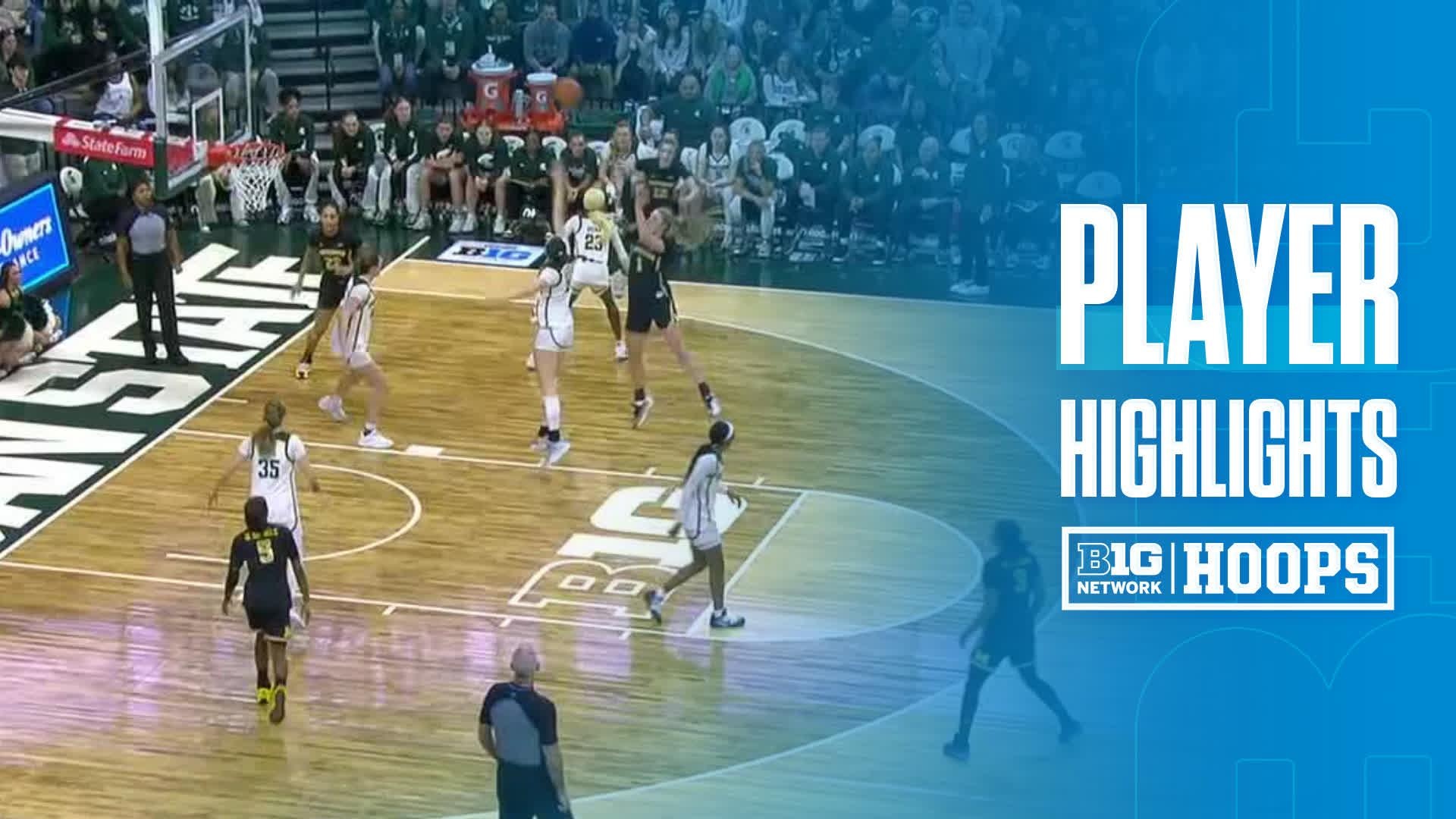 Mila Holloway Highlights vs. Michigan State | Michigan - 02/01/2026