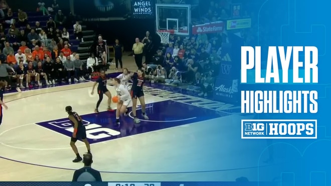 Avery Howell Highlights vs. Illinois | Washington - 02/01/2026