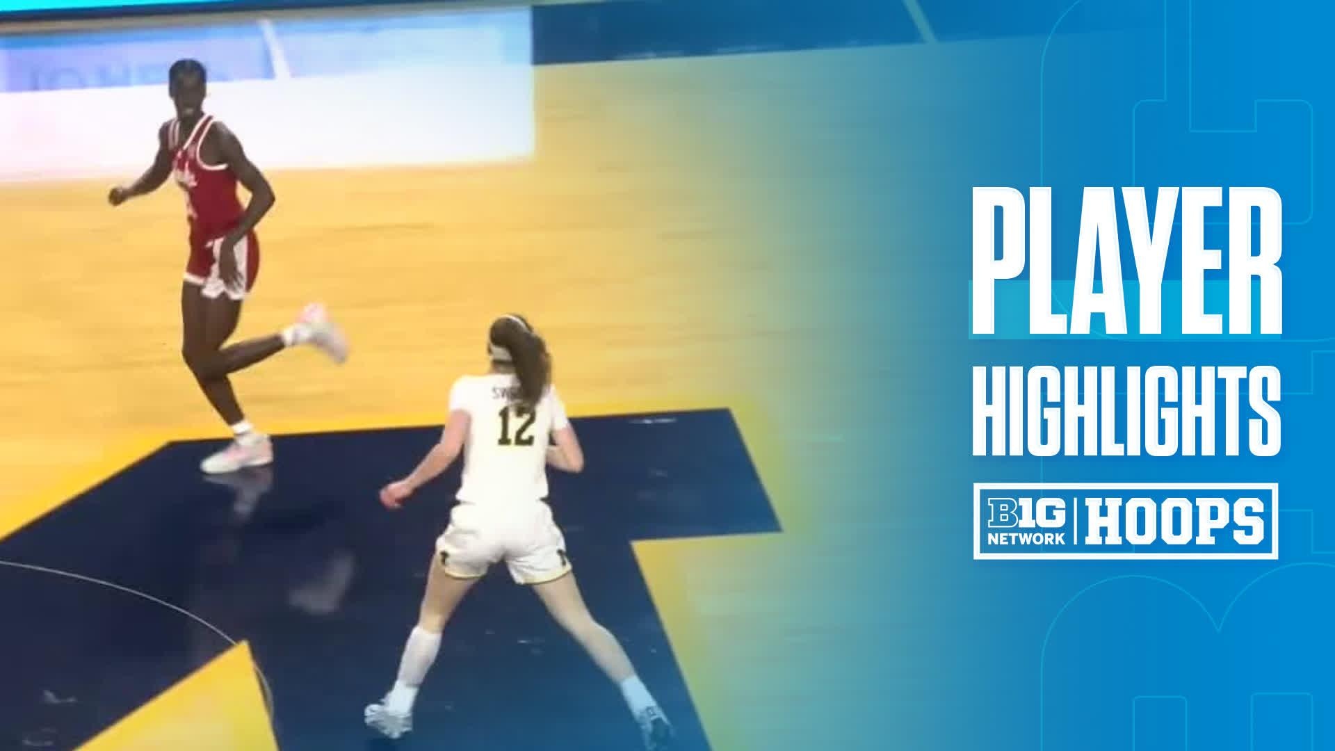 Syla Swords Highlights vs. Nebraska | Michigan - 02/04/2026