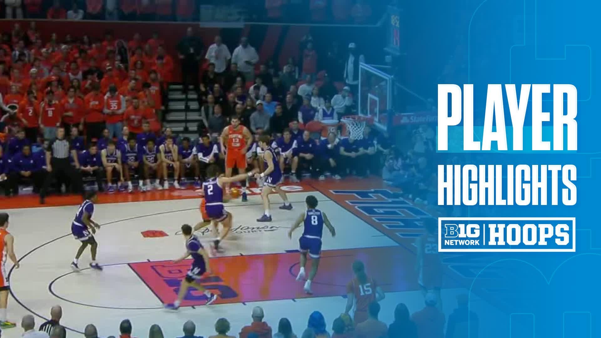 Andrej Stojakovic vs. Northwestern Wildcats - Game Highlights