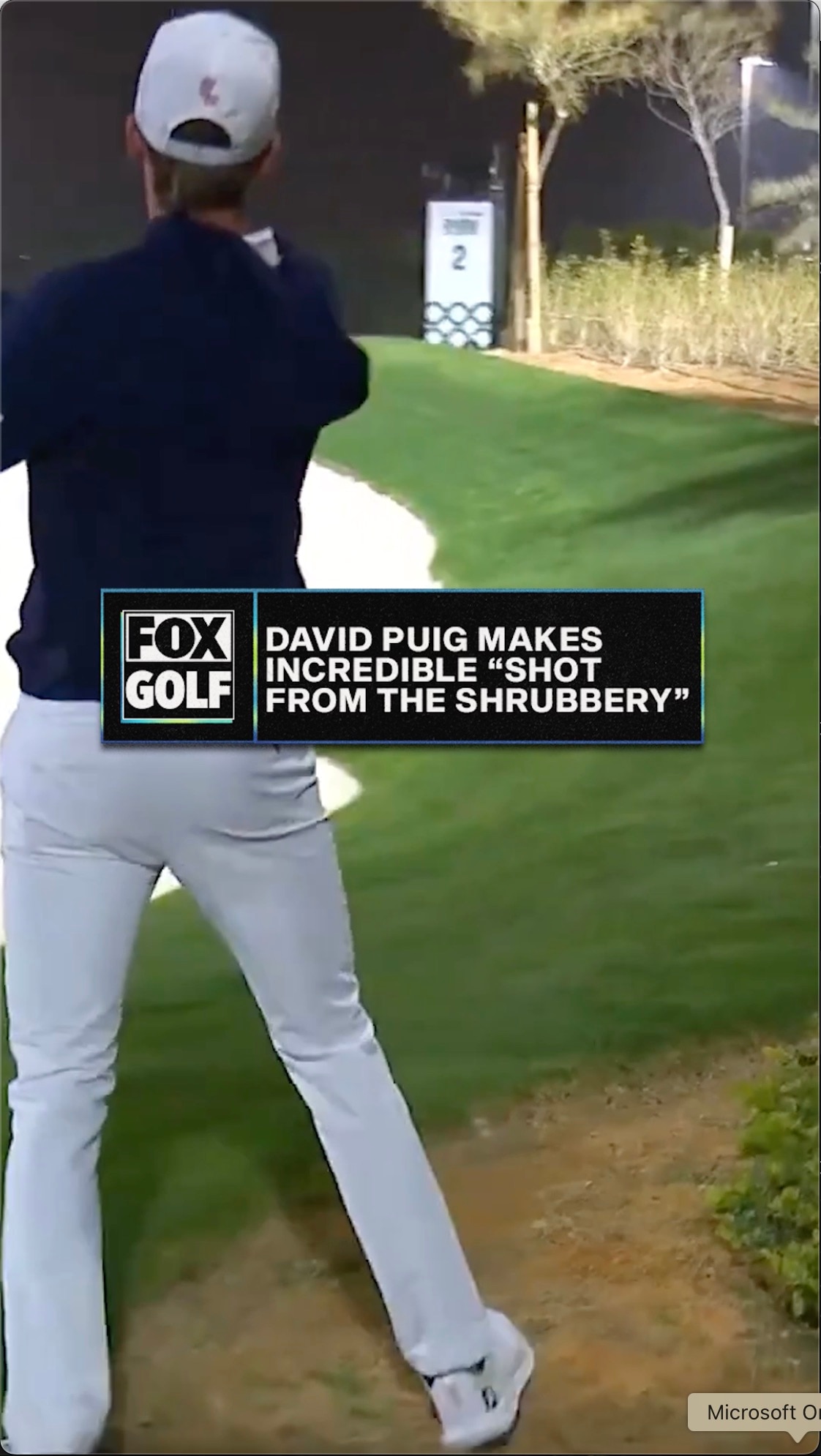 David Puig pulls off a ridiculous shot 👀 | FOX Sports
