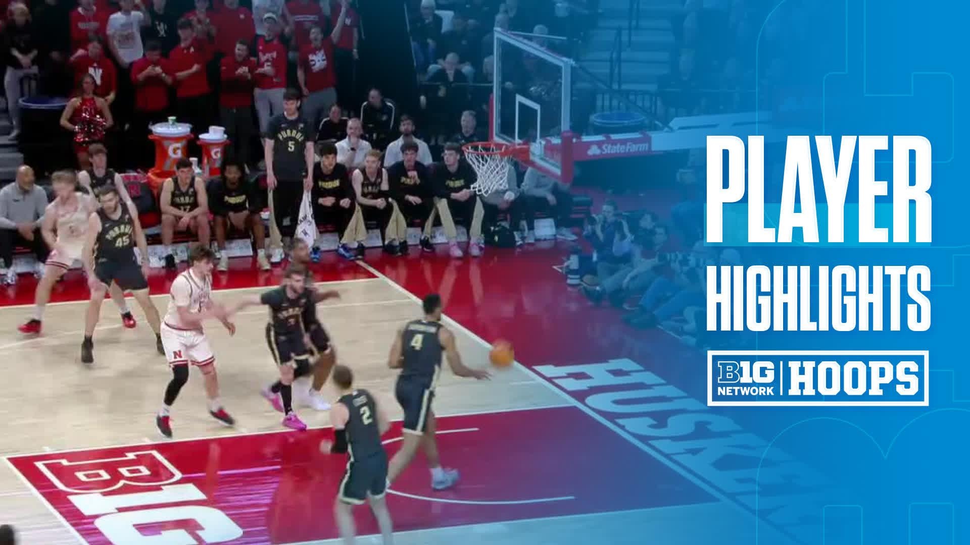 Rienk Mast vs. Purdue Boilermakers - Game Highlights