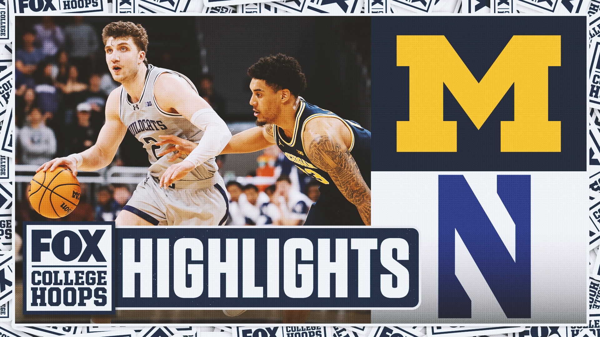 No. 2 Michigan Wolverines vs. Northwestern Wildcats 🏀 Highlights