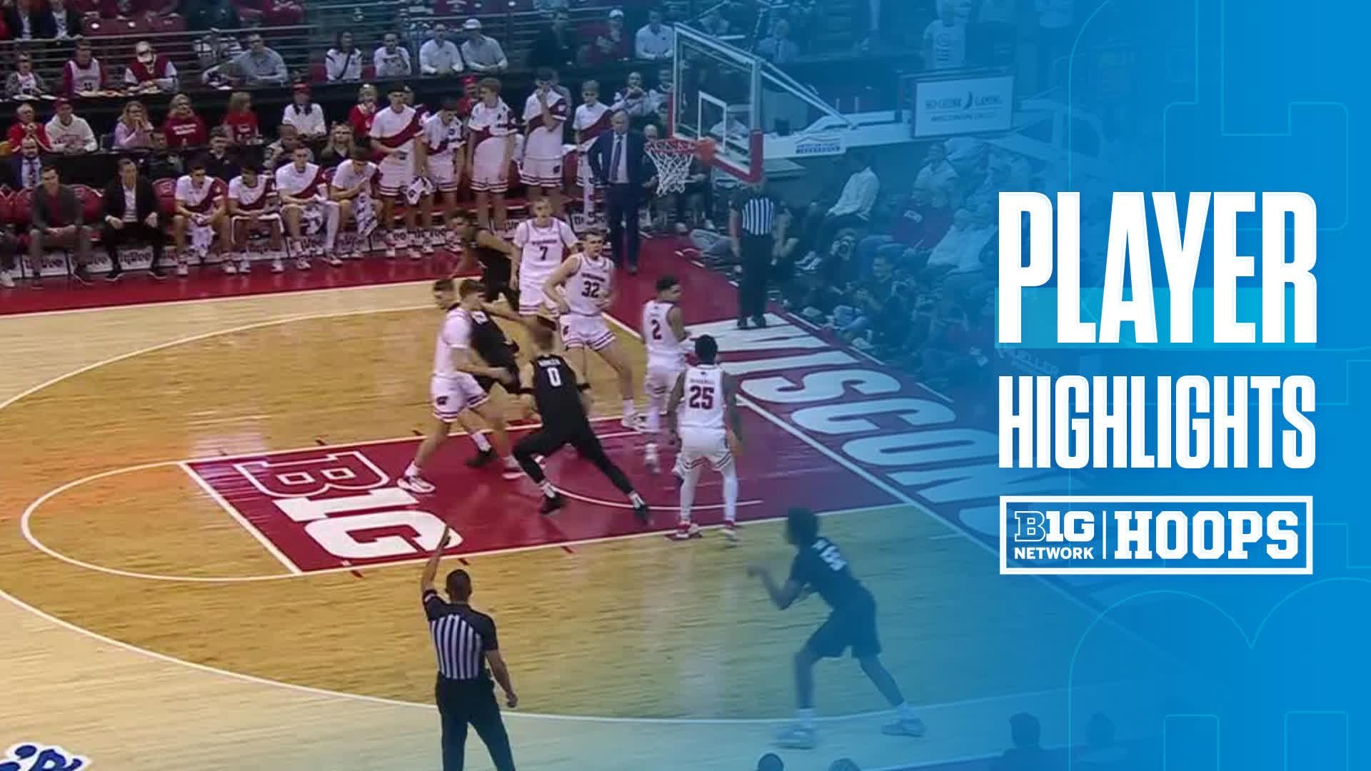 Coen Carr vs. Wisconsin Badgers - Game Highlights