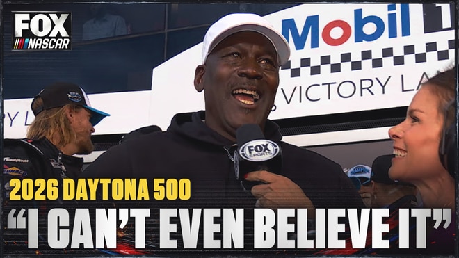 'It feels like I won a championship' 🏆 Michael Jordan on Tyler Reddick's Dayton 500 Win