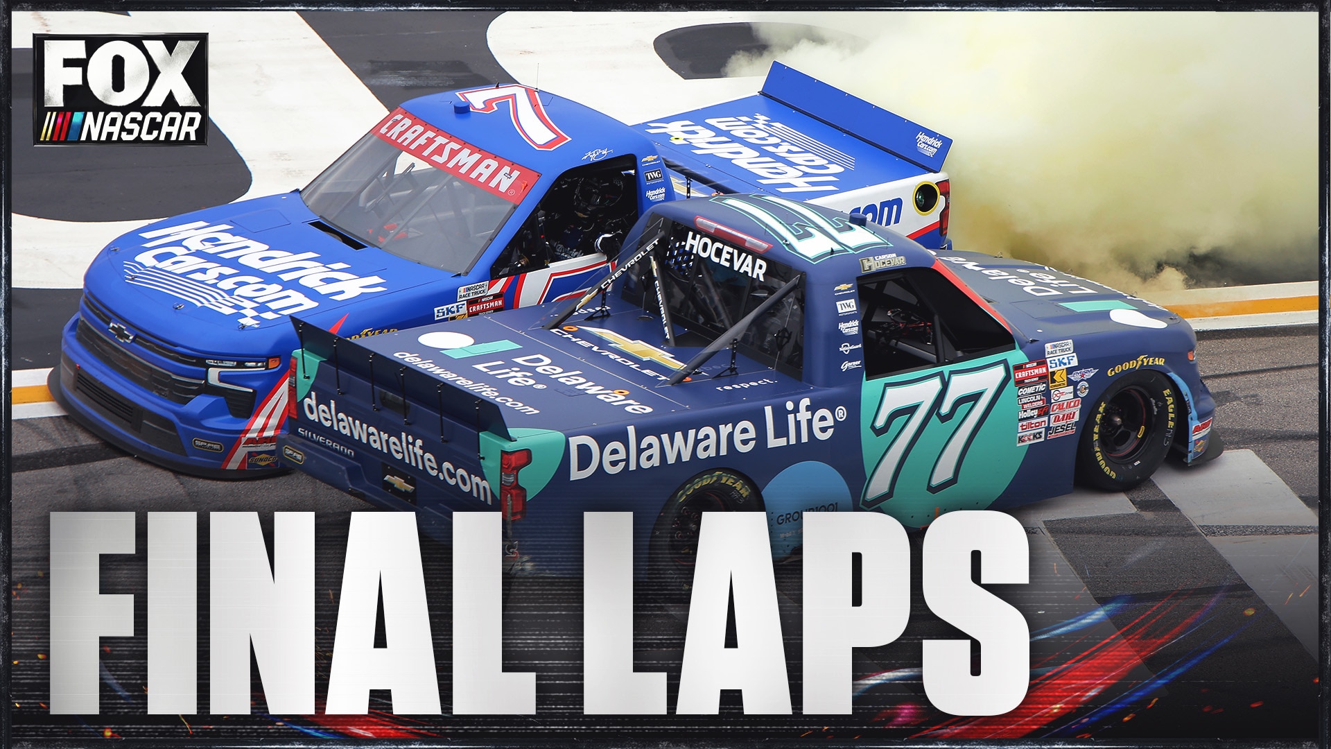 FINAL LAPS: Kyle Busch holds off Ben Rhodes and Corey Heim to win Fr8 Racing 208 | NASCAR on FOX