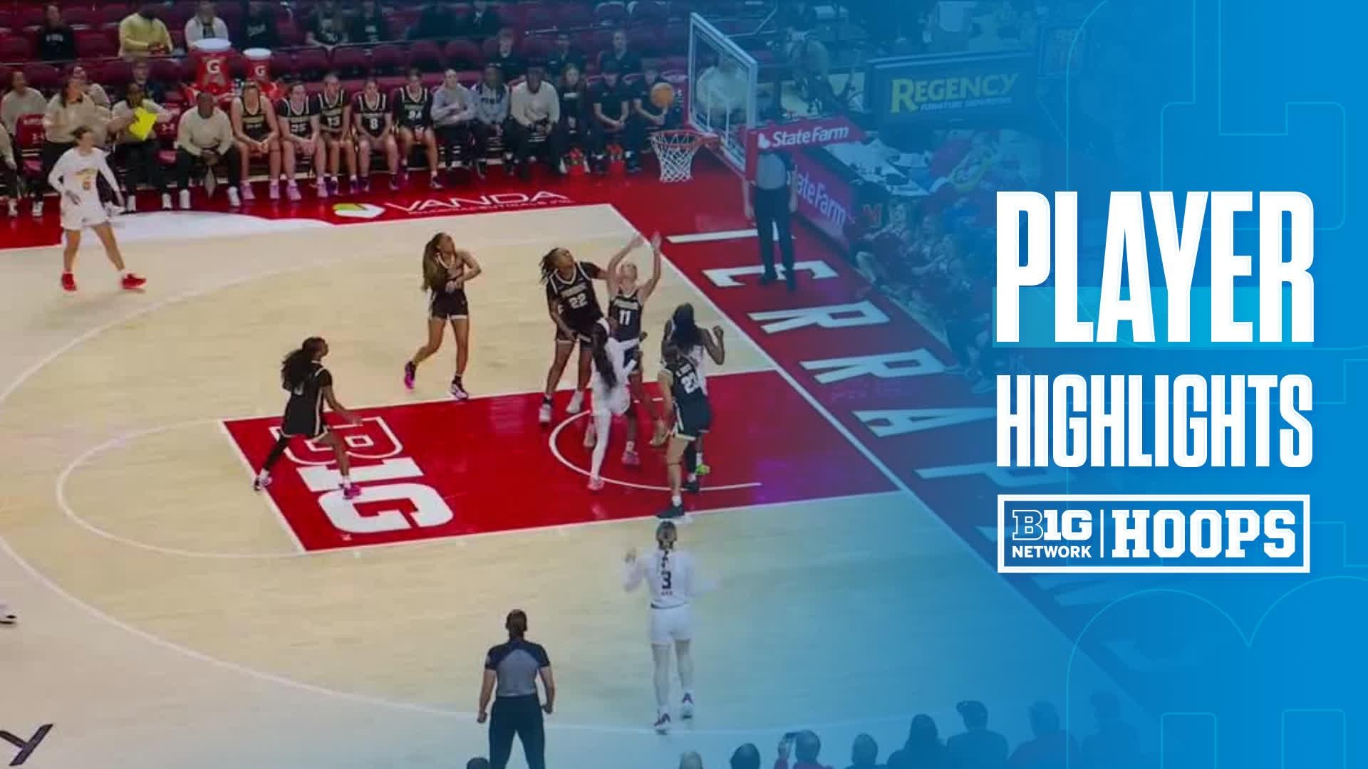 Oluchi Okananwa Highlights vs. Purdue | Maryland - 02/22/2026