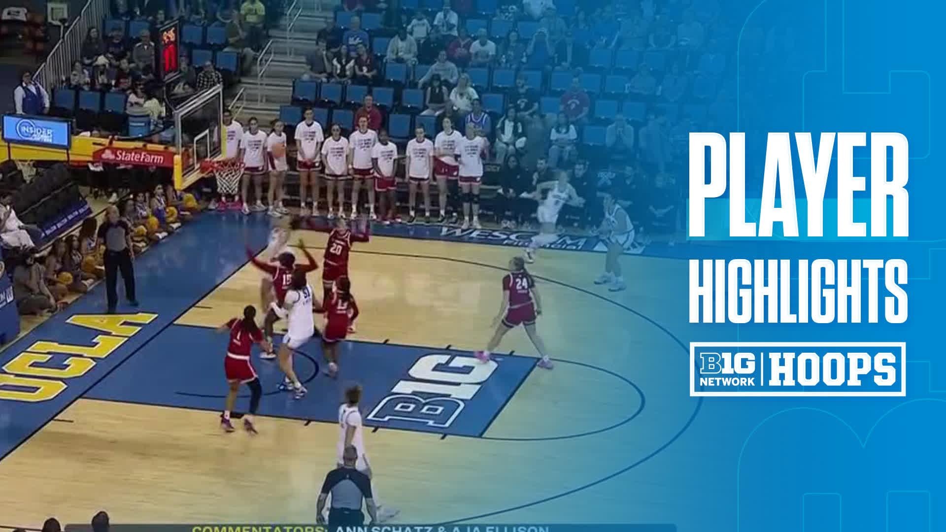 Lauren Betts Highlights vs. Wisconsin | UCLA - 02/22/2026