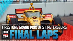 FINAL LAPS: Alex Palou takes checkered flag at Firestone Grand Prix of St. Petersburg | INDYCAR on FOX