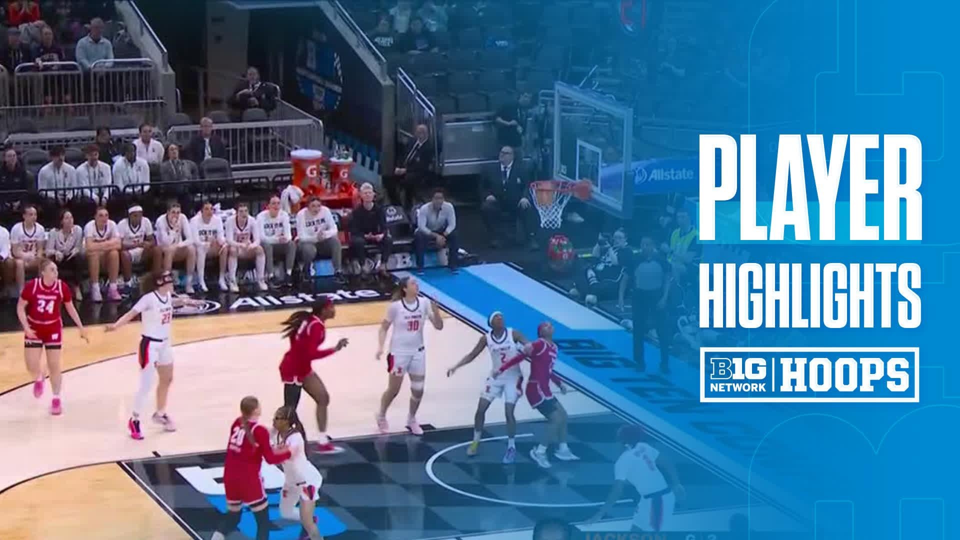 Gift Uchenna Highlights vs. Illinois | Wisconsin - 03/04/2026