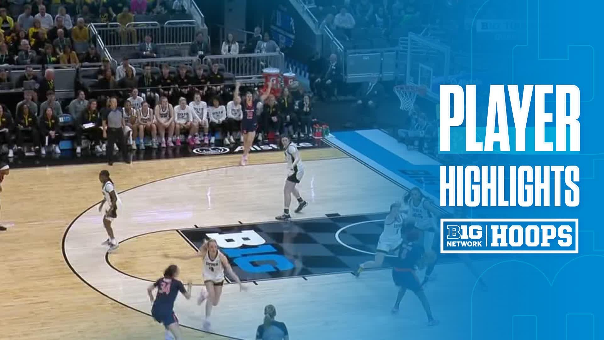 Jasmine Brown-Hagger Highlights vs. Iowa | Illinois - 03/06/2026
