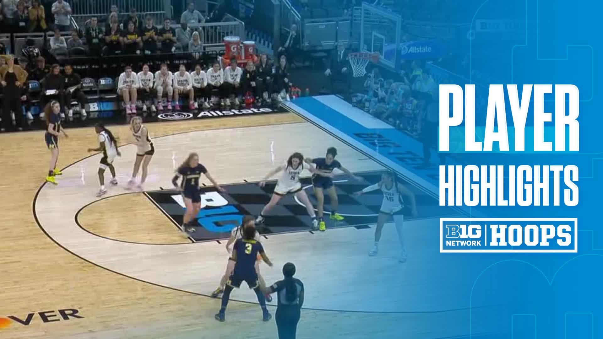 Mila Holloway Highlights vs. Iowa | Michigan - 03/07/2026