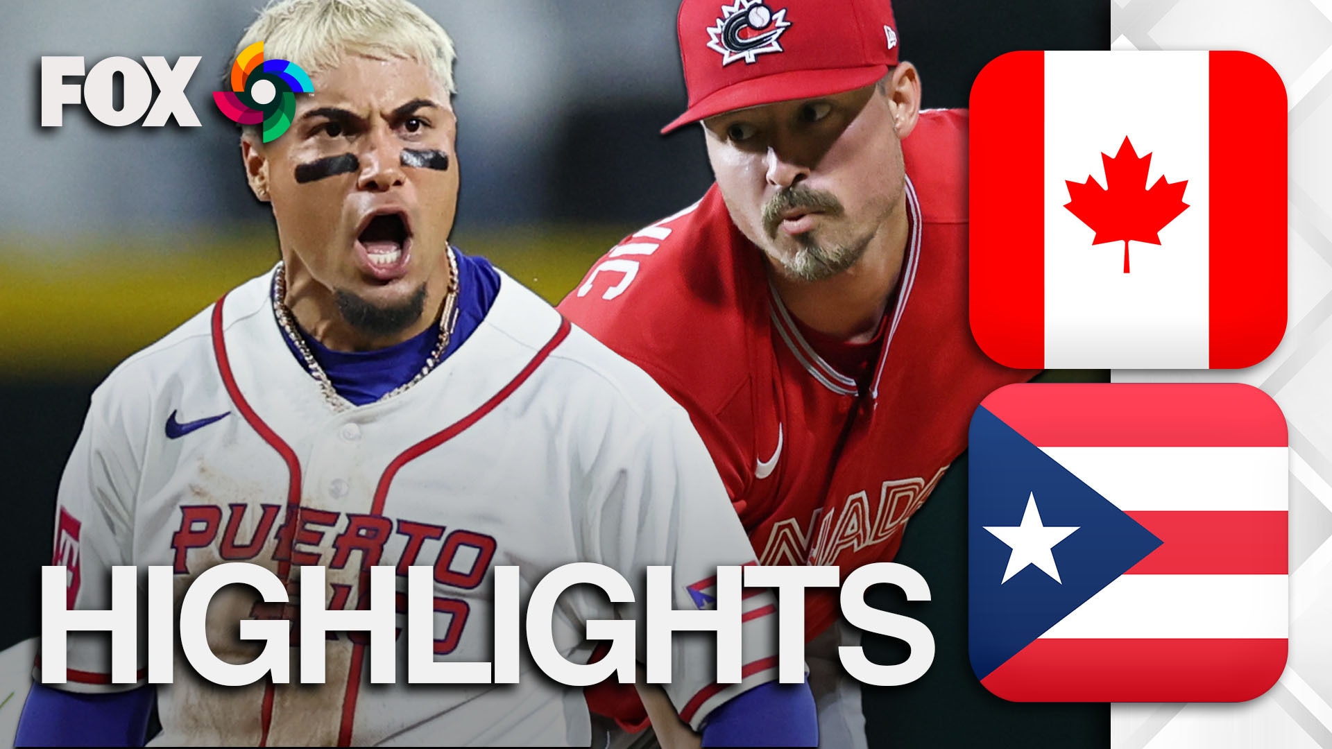 Canada vs. Puerto Rico Highlights ⚾️ World Baseball Classic on FOX