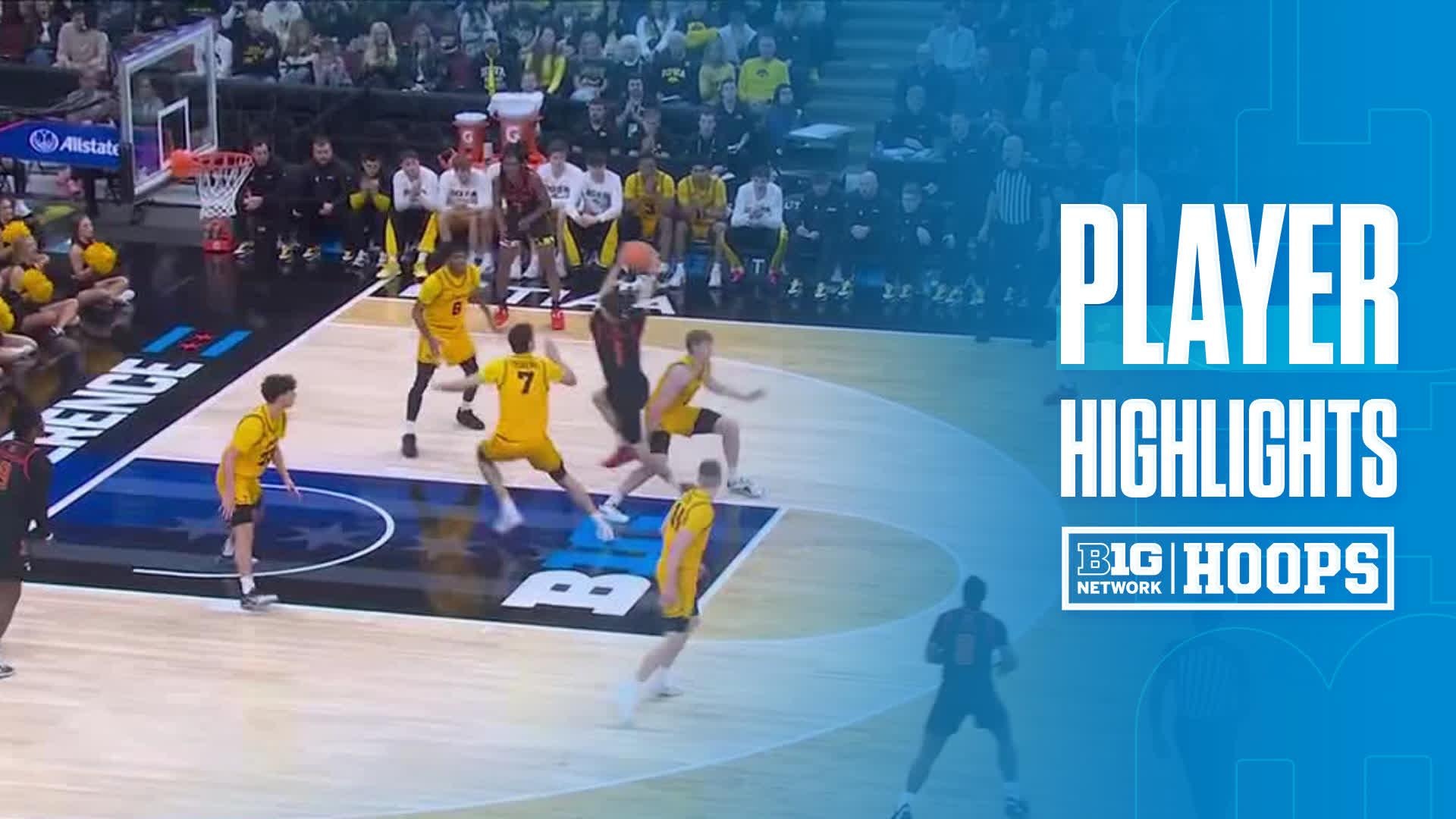 Darius Adams vs. Iowa Hawkeyes - Game Highlights