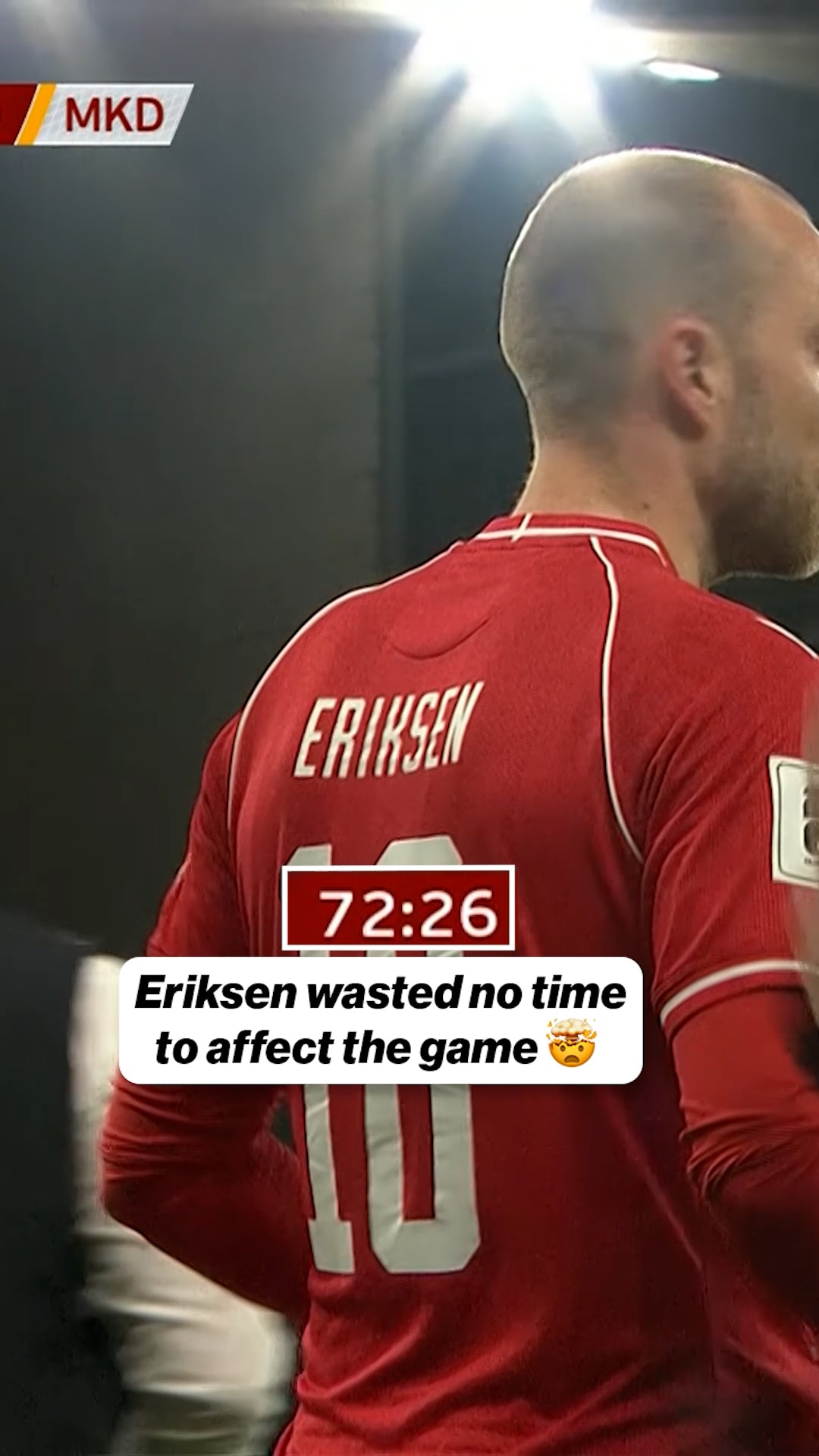 What a moment for Christian Eriksen and Denmark 🇩🇰 | FOX Sports
