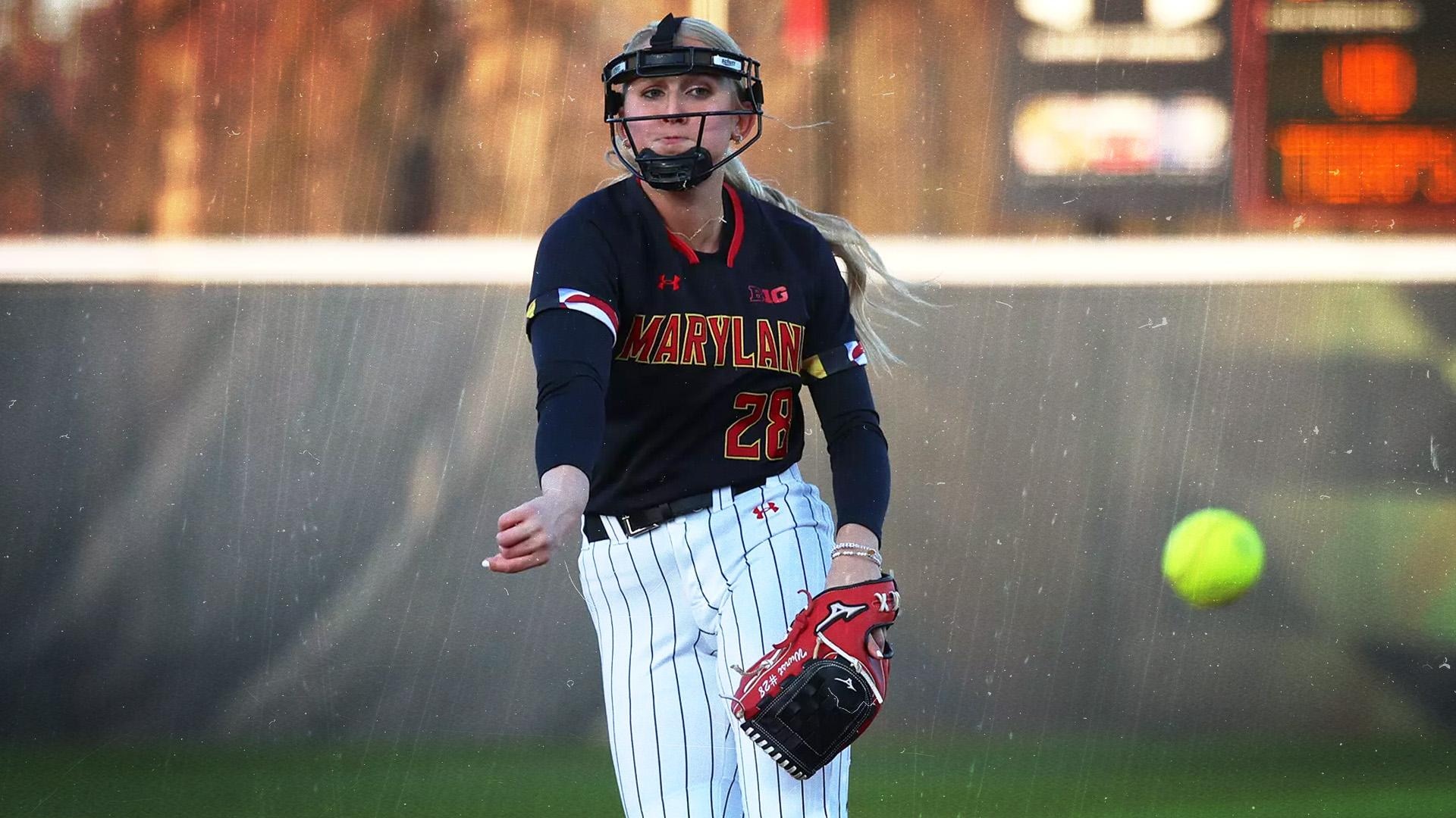 Spotlighting Aubrey Wurst | Maryland Softball | At The Plate