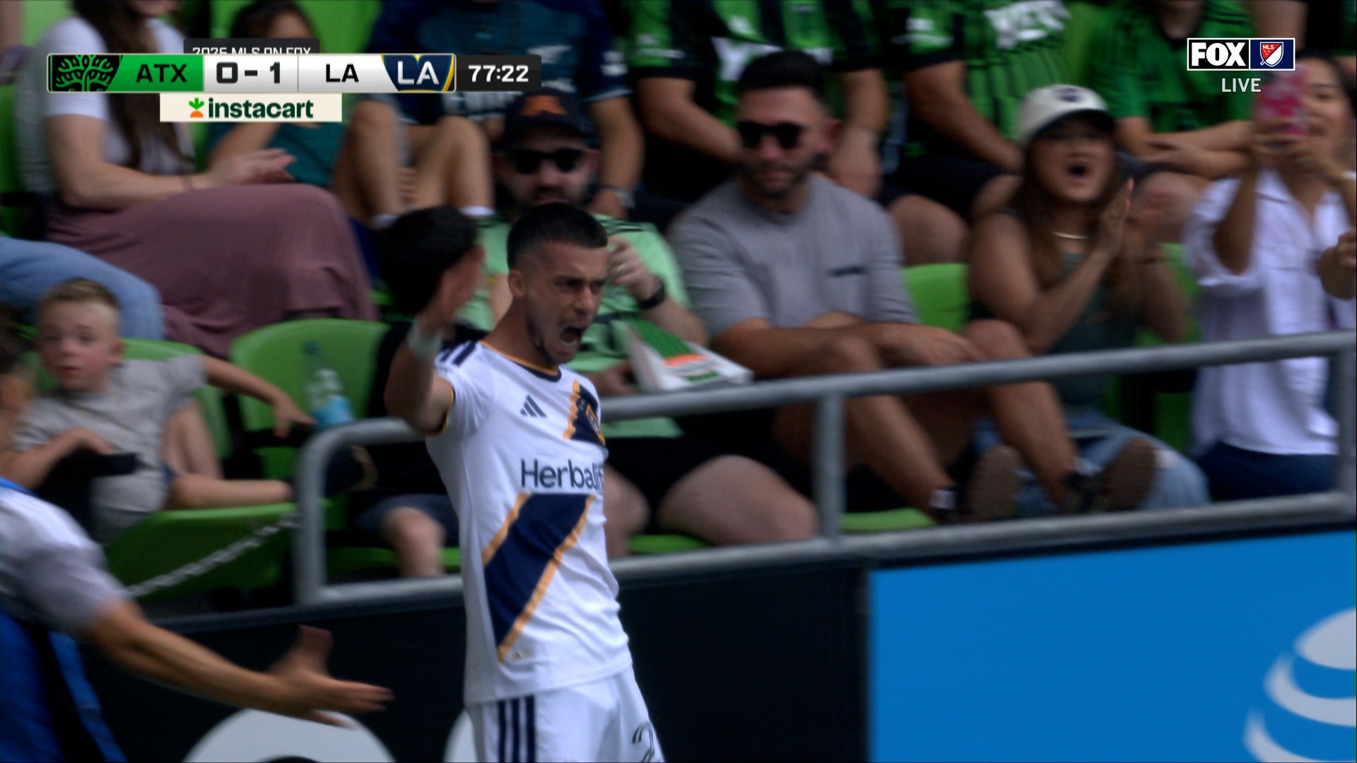 Erik Thommy Scores Another Goal to Put LA Galaxy 2-0 Over Austin FC