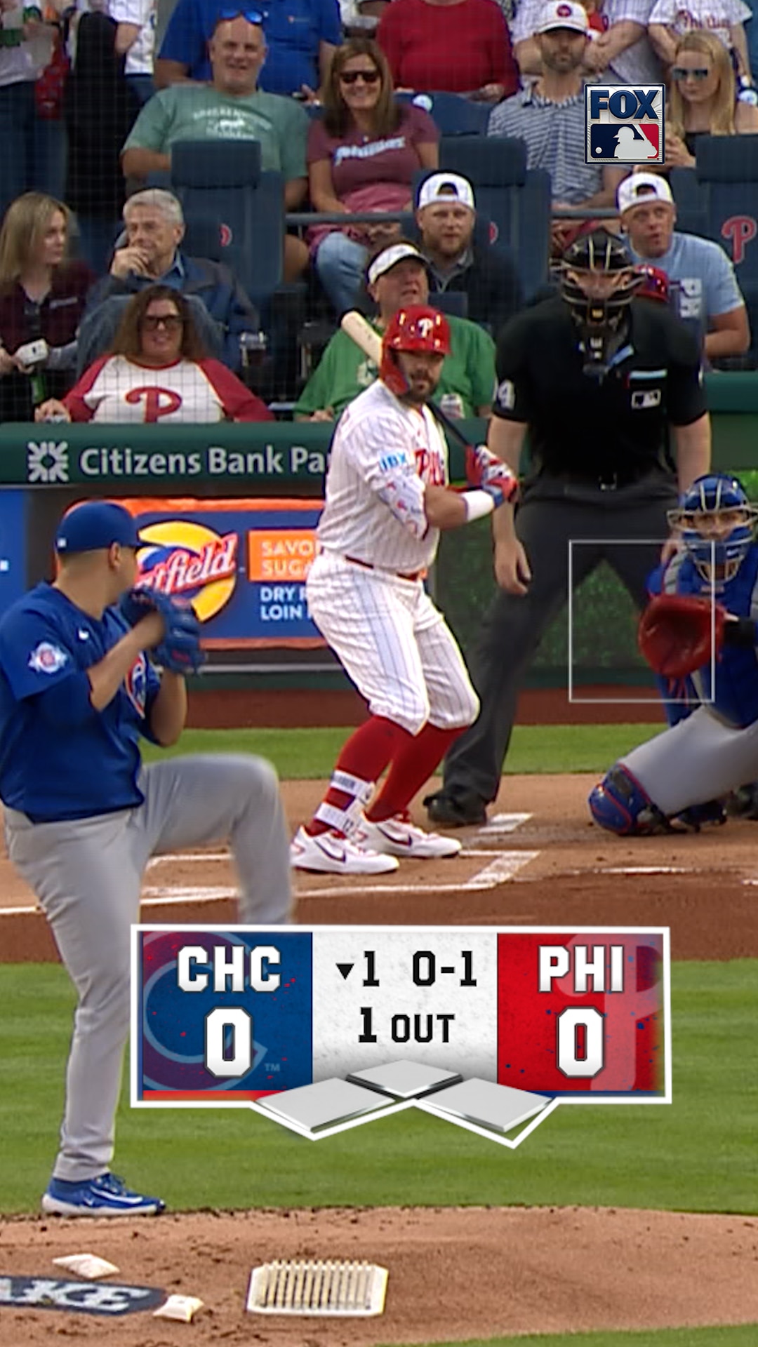 The Phillies dominated the Cubs at home! 💪