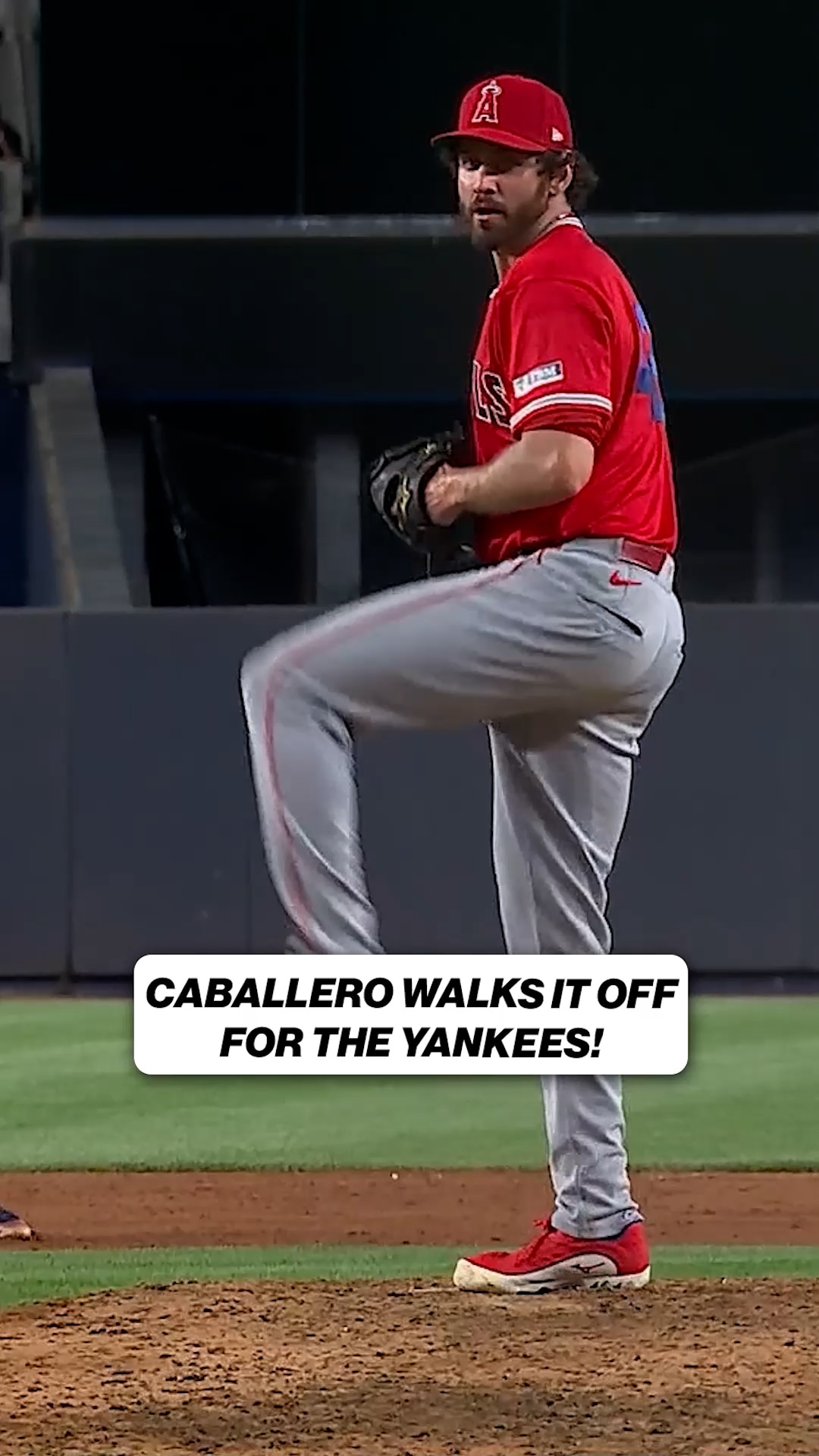 YANKEES WALK OFF THE ANGELS!